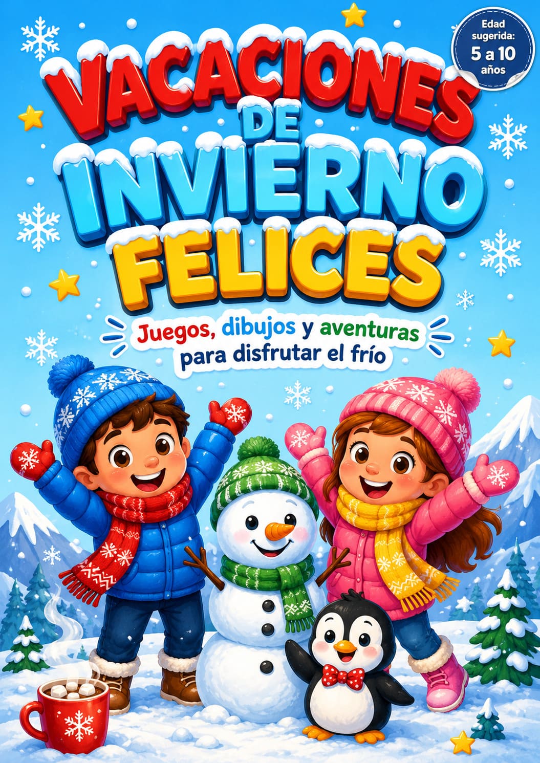Tapa del ebook Vacaciones de Invierno Felices